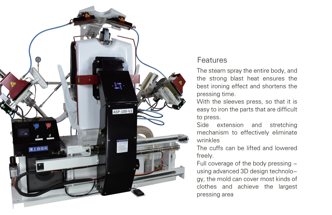 ASP-100 wr٠CC Shirt Press